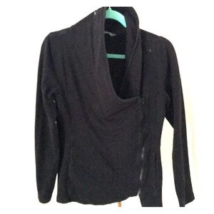 North Face Asymmetrical Knit Jacket